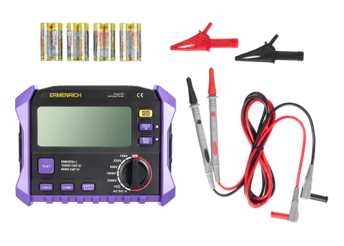 photo Ermenrich Ping ET50 Insulation Tester,  7