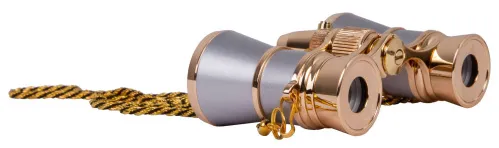 photo Levenhuk Broadway 325F Opera Glasses (with LED light and chain),  9