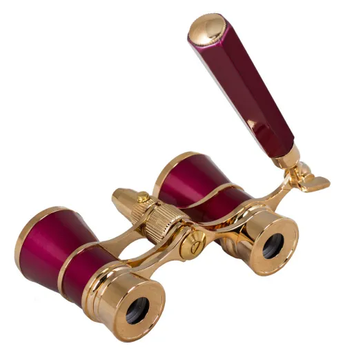 photo Levenhuk Broadway 325N Opera Glasses (lorgnette with LED light),  6
