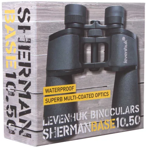 image Levenhuk Sherman BASE 10x50 Binoculars - Exhibition Item,  11