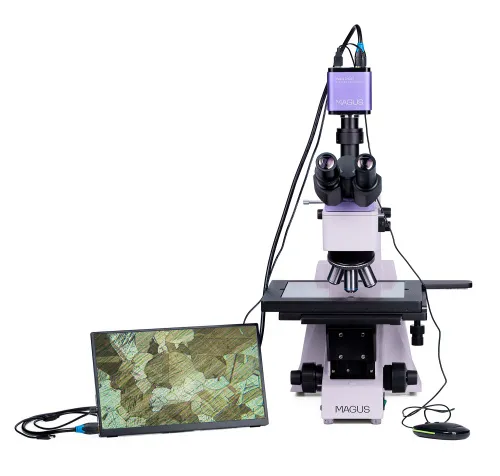 image MAGUS Metal D650 LCD Metallurgical Digital Microscope,  6