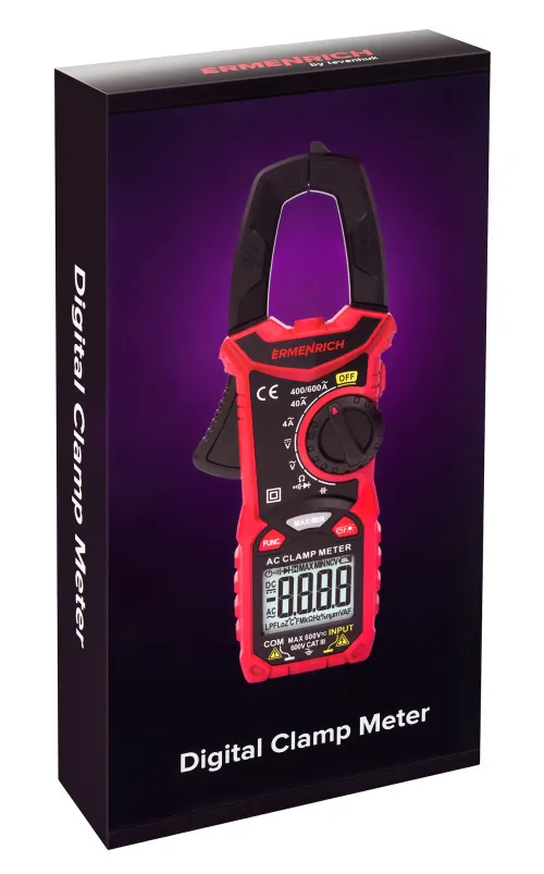 photo Ermenrich Ping MK40 Digital Clamp Meter,  10