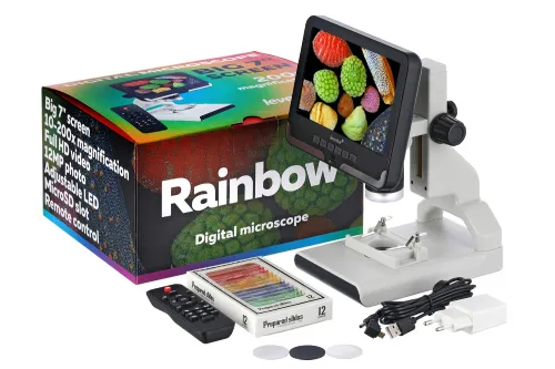 image Levenhuk Rainbow DM700 LCD Digital Microscope,  2
