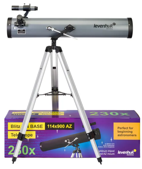photograph Levenhuk Blitz 114 BASE Telescope,  2