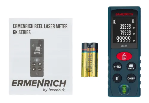photograph Ermenrich Reel PLUS GK80 Laser Meter,  2