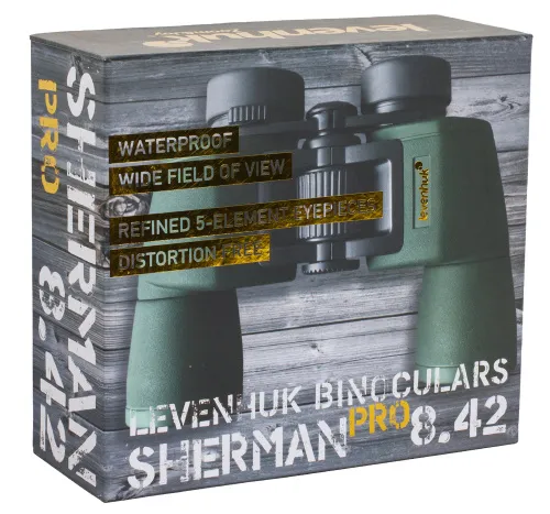 picture Levenhuk Sherman PRO 8x42 Binoculars - Exhibition Item,  8