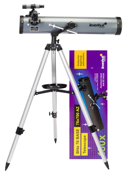 picture Levenhuk Blitz 76 BASE Telescope,  2