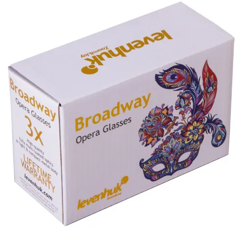 image Levenhuk Broadway 325C Opera Glasses with Chain,  12