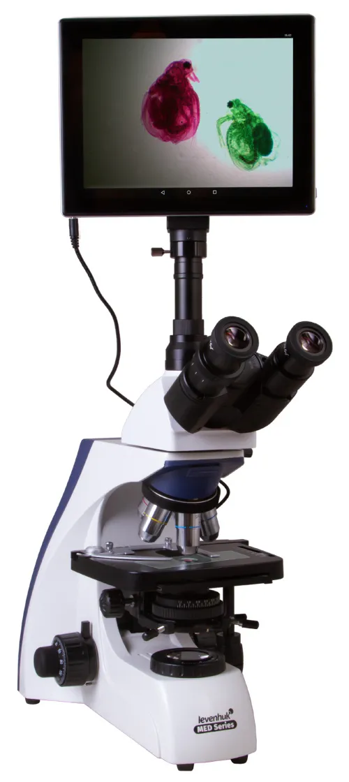 photograph Levenhuk MED D30T LCD Digital Trinocular Microscope,  4