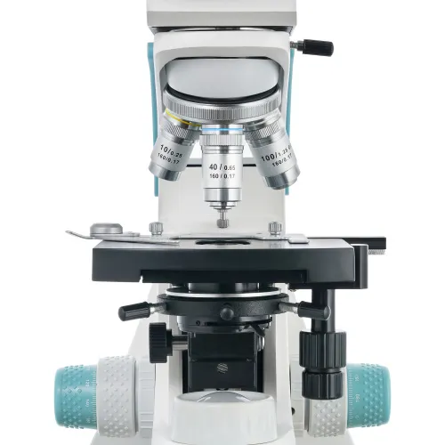 photograph Levenhuk 950T DARK Trinocular Microscope,  9