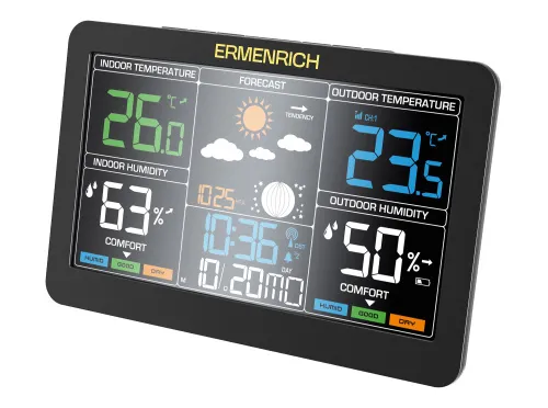photograph Ermenrich Report WR60 Weather Station,  3