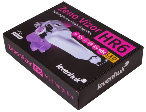 photograph Levenhuk Zeno Vizor HR6 Head Rechargeable Magnifier,  14