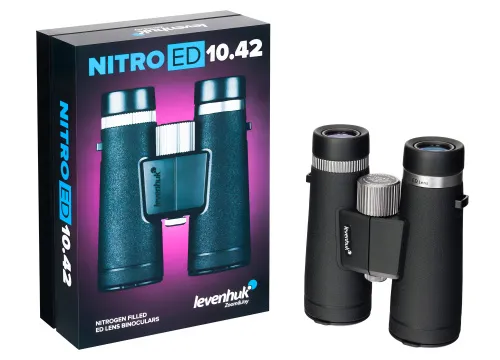 image Levenhuk Nitro ED 10x42 Binoculars,  4