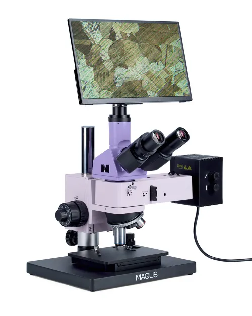 photo MAGUS Metal D630 LCD Metallurgical Digital Microscope,  4