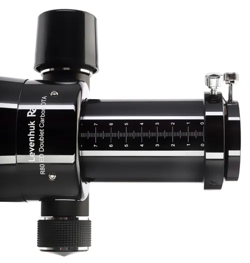 photograph Levenhuk Ra R80 ED Doublet Carbon OTA,  7