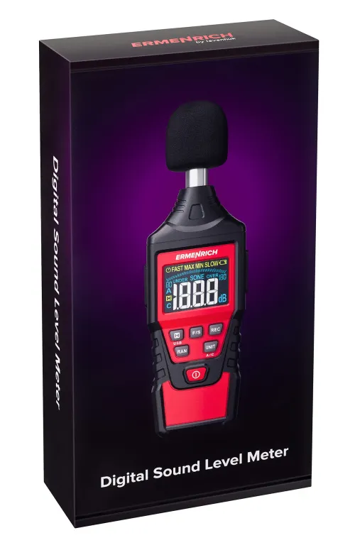photo Ermenrich Seek DS40 Digital Sound Level Meter,  8