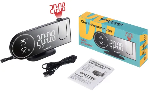 photo Levenhuk Wezzer Tick H50 Clock-thermometer,  2