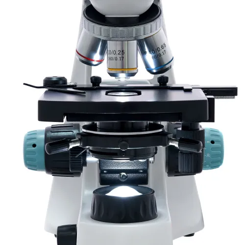 photo Levenhuk 400T Trinocular Microscope,  8