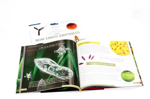 picture Space. Microworld. Knowledge Book 2 vol. Hardcover,  3