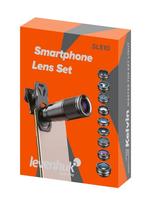 photograph Levenhuk Kelvin SLS10 Smartphone Lens Set,  8