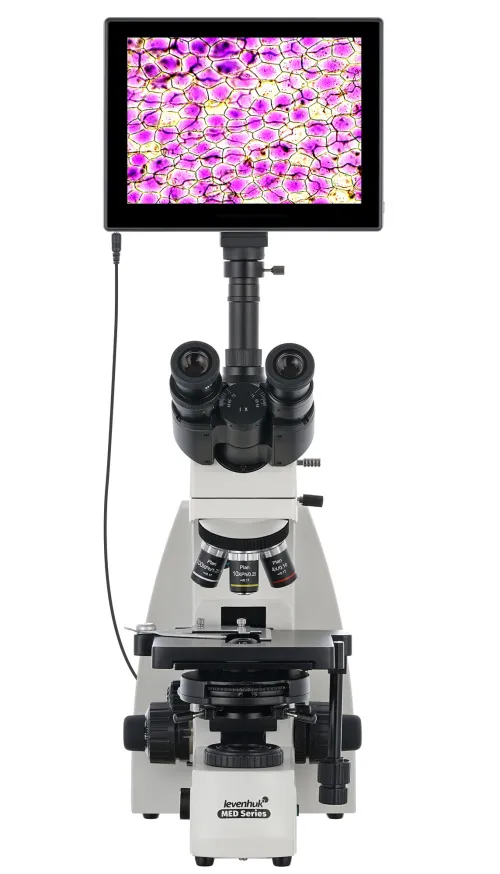 picture Levenhuk MED D45T LCD Digital Trinocular Microscope,  4