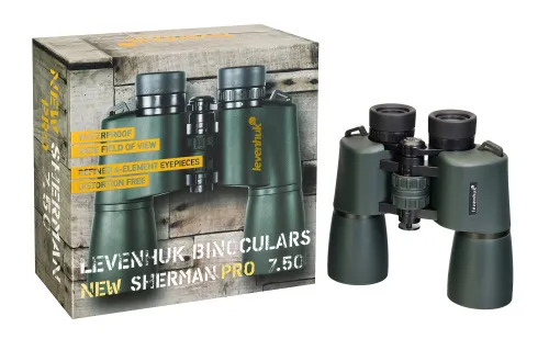 photo Levenhuk New Sherman PRO 7x50 Binoculars,  5