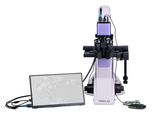 photograph MAGUS Bio VD350 LCD Biological Inverted Digital Microscope,  6