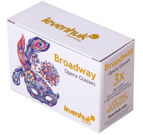 picture Levenhuk Broadway 325L Lorgnette Opera Glasses,  15