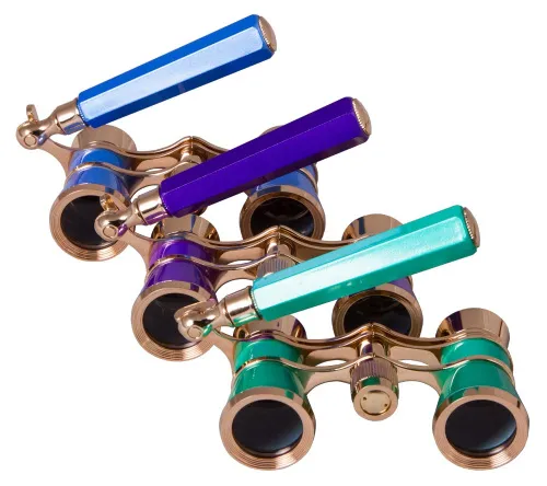 picture Levenhuk Broadway 325L Lorgnette Opera Glasses,  12