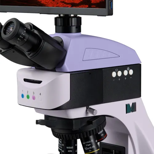 photo MAGUS Lum D460L LCD Fluorescence Digital Microscope,  13