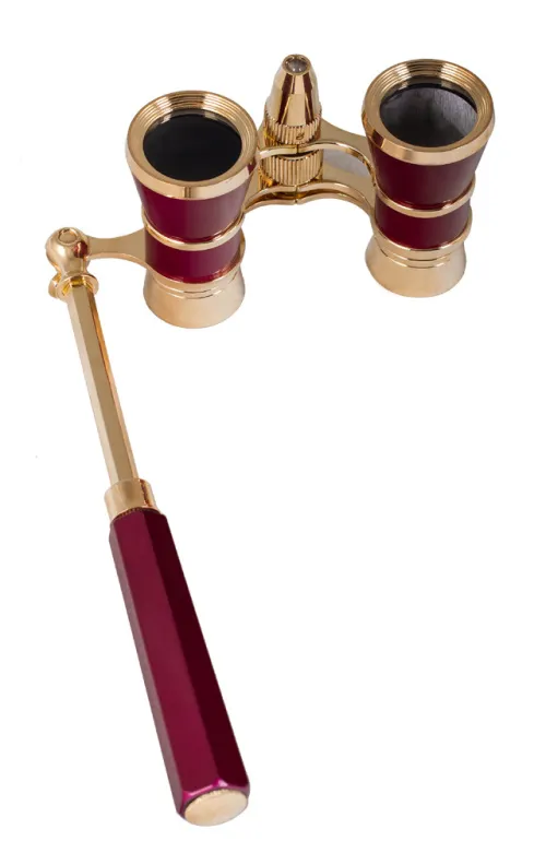 photo Levenhuk Broadway 325N Opera Glasses (lorgnette with LED light),  2