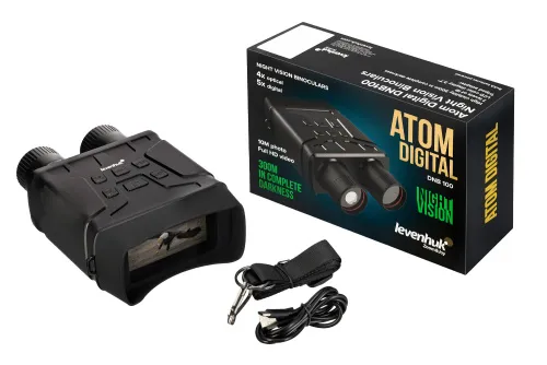 picture Levenhuk Atom Digital DNB100 Night Vision Binoculars - Exhibition Item,  2