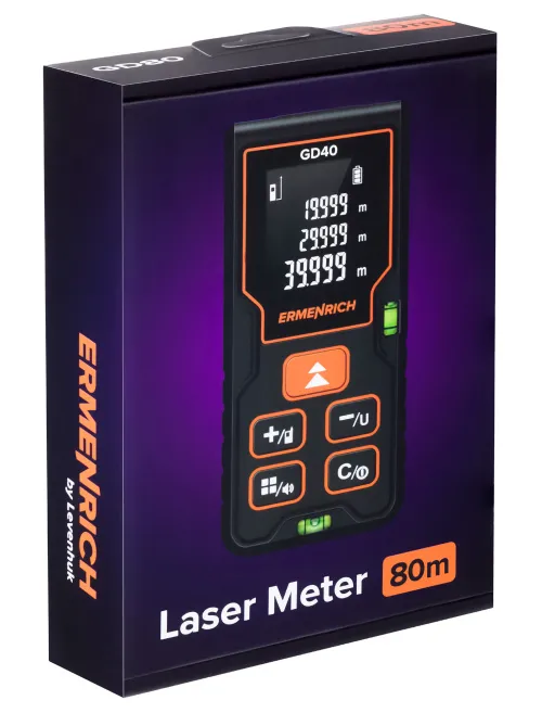 photograph Ermenrich Reel PLUS GD80 Laser Meter,  7