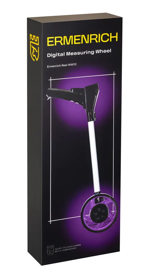 photo Ermenrich Reel WM10 Digital Measuring Wheel, violet - Exhibition Item,  10