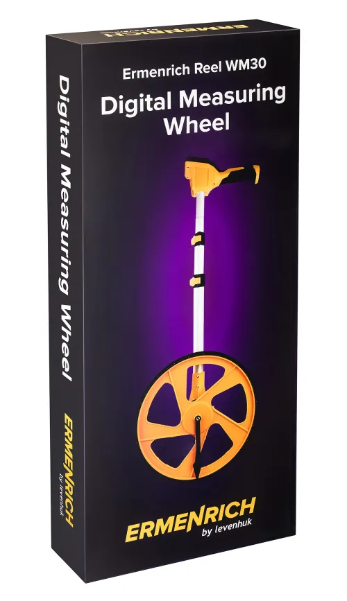 photograph Ermenrich Reel WM30 Digital Measuring Wheel,  10