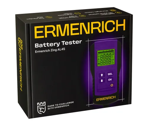 picture Ermenrich Zing AL45 Battery Tester,  6