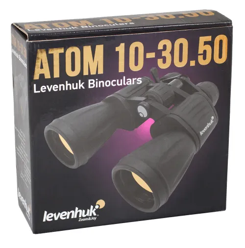photograph Levenhuk Atom 10–30x50 Binoculars,  10