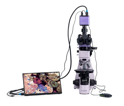 photograph MAGUS Pol D850 LCD Polarizing Digital Microscope,  7